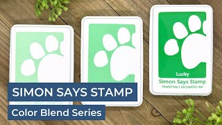 Simon Says Stamp Pawsitively Saturated Ink Color Blend Series