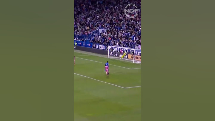 El golazo de Matias Rojas de tiro libre para Inter Miami de Leo Messi contra Montreal
