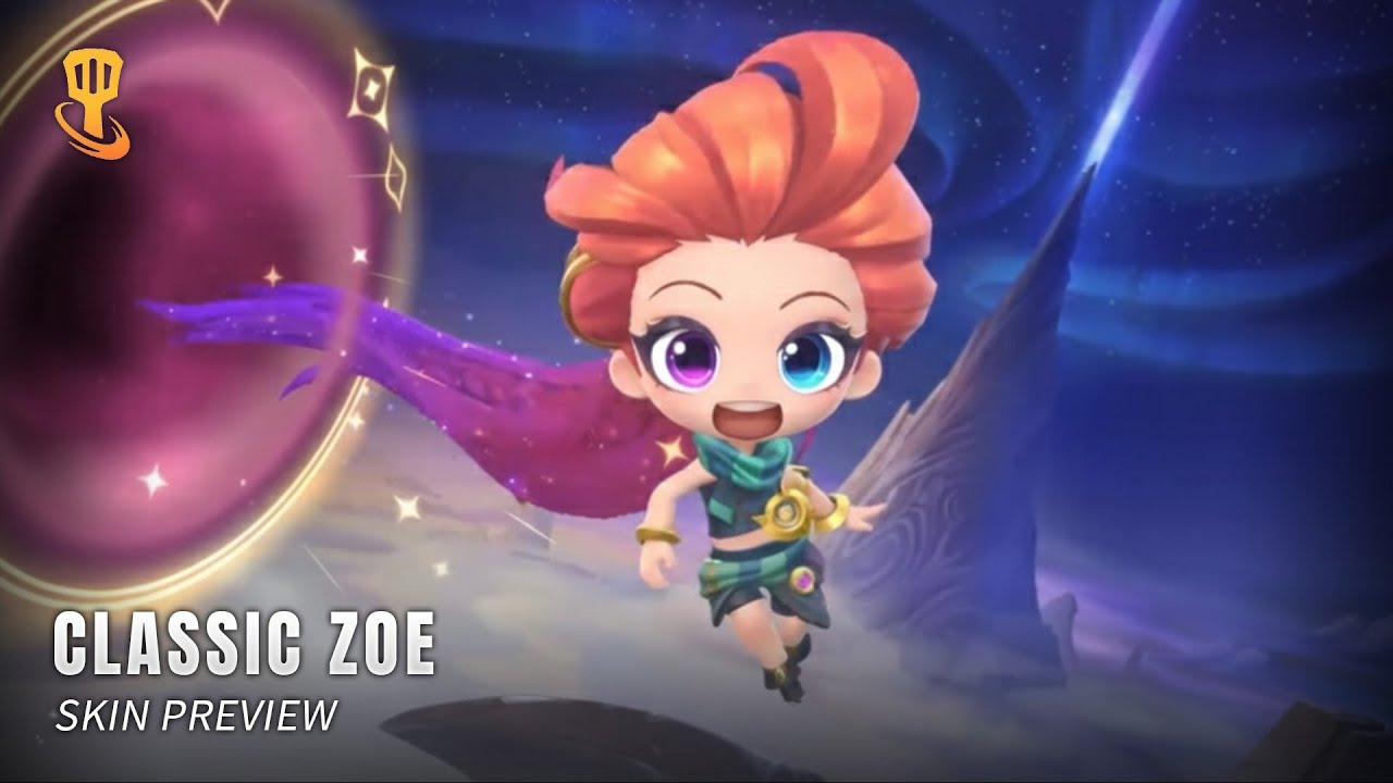 Chibi Classic Zoe Preview || Teamfight Tactics: Golden Spatula