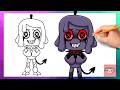 How To Draw Twisted Waxwell from Dandys World | Easy Drawing Tutorial