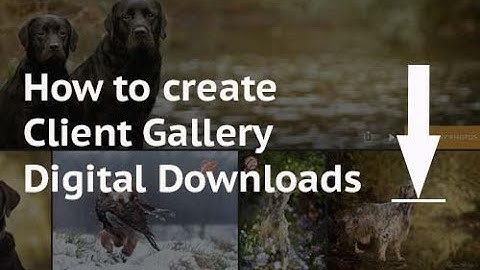How to create photography client digital downloads - SmugMug