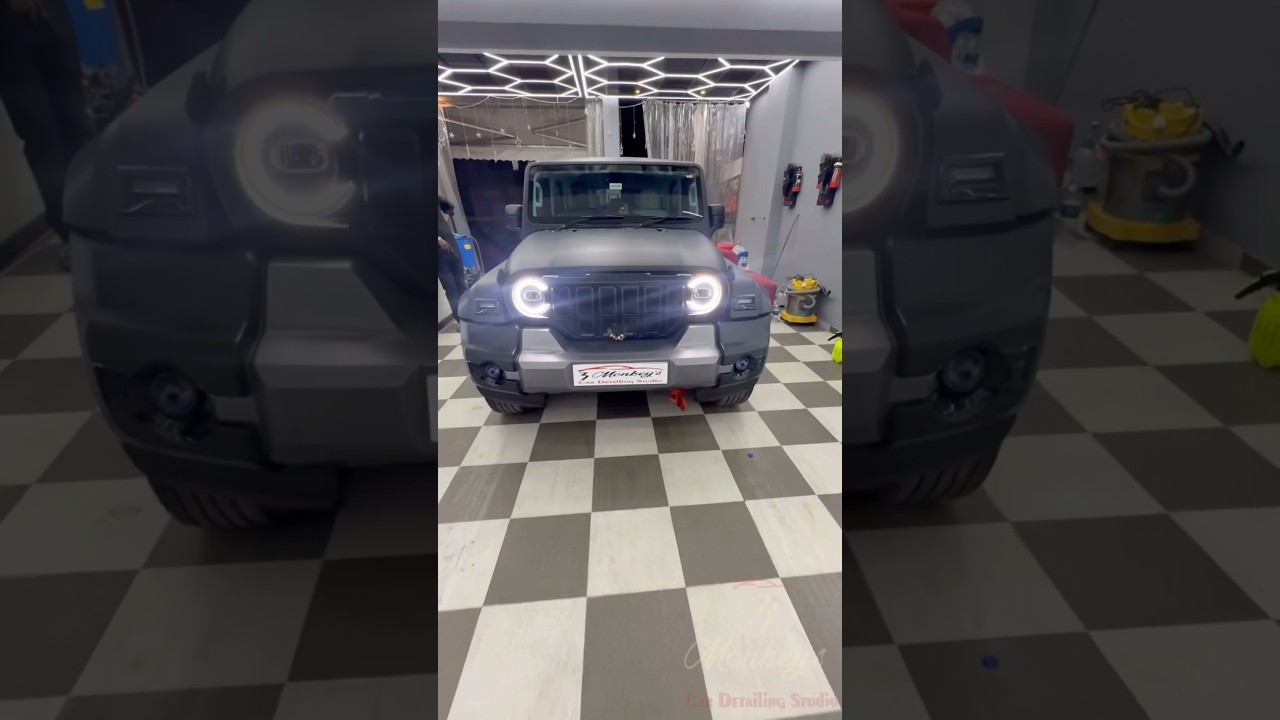 Thar Roxx Protected with Garware Matte PPF with 8 years warranty 