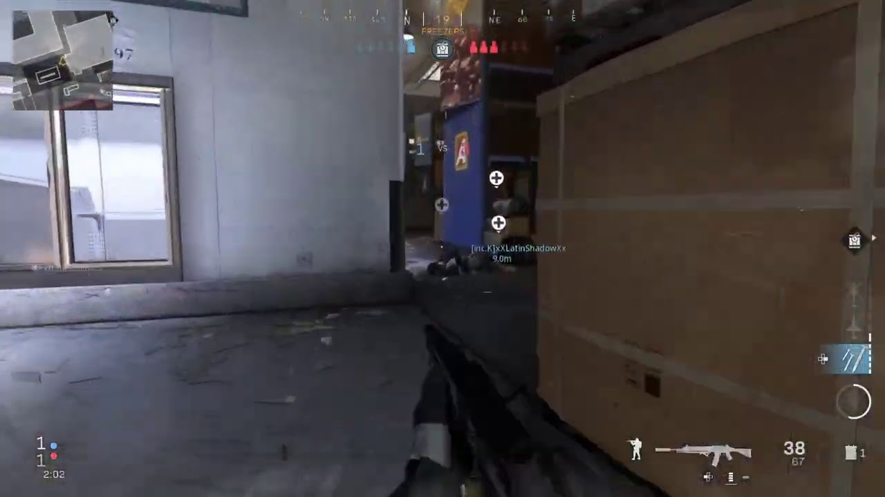 Modern Warfare - Purple Tracer Grau