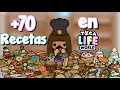 +70 Recetas en Toca Life World🍴👩‍🍳con la Chef Cam |Toca Cam!|