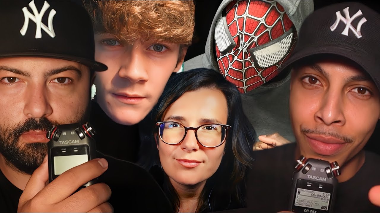 АСМР ЗВУКИ РТА КОЛЛАБ @ASMRIzak @ShhhpideyASMR @maguralasmr3722 @ASMRXanicx