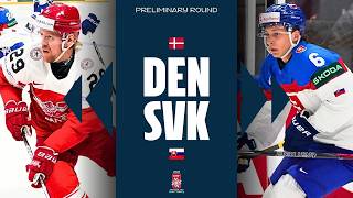 Condensed Game: Denmark vs. Slovakia | 2026 #MensWorlds