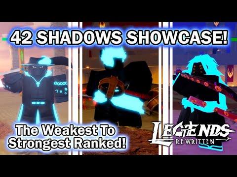 Every Shadow SOLDIERS Showcase In Legends Re Written