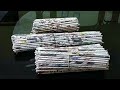 3 Newspaper craft/Best out of waste craft ideas