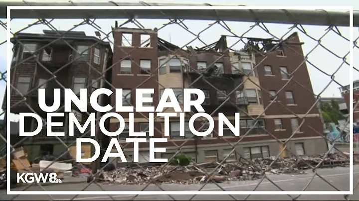 Demolition date for fire-gutted May Apartments still unclear