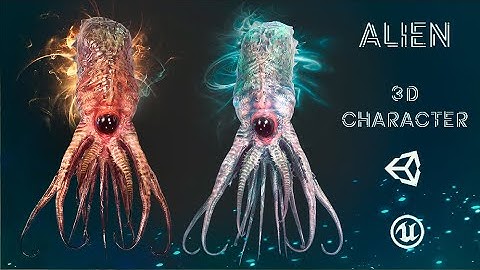 Alien 7 | Game Ready 3D Model | For pack 1/5