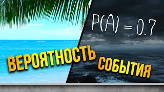 Вероятность события. P(A) = 1, что будет дождь