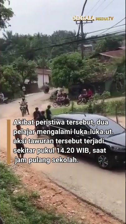 Pelajar SMK dan SMA Tawuran di Aceh Tamiang, Dua Alami Luka