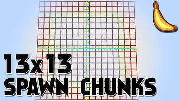 Minecraft 1.8 - Very Rare 13x13 Spawn Chunks Tutorial (No Addons/Commands)