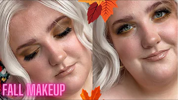 Fall Makeup:Warm & Smokey Cut Crease using Original Jaclyn Hill Palette| BlonderBeauty