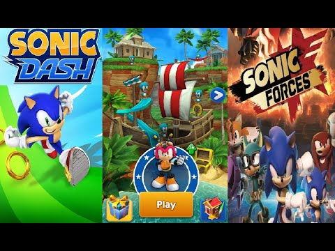 SONIC DASH - SONIC FORCES - SONIC DASH 2 SONIC BOOM - CHARMY REVIEW ...