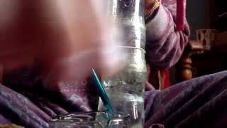 Homemade HoneyComb Bong.