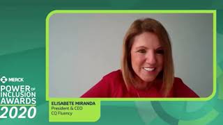 CQ fluency Named Merck's 2020 Diverse Partner of the Year
