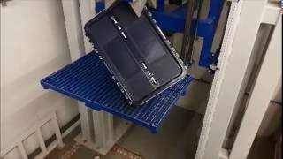 Short drop test for Curtec UN Approved Lidded Crates & Containers