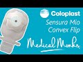 Product demo sensura mio convex flip by coloplast ostomy pouch  medical monks education
