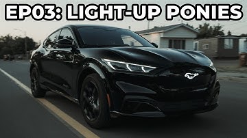 Verlicht de Ford Mustang Mach-E Ponies | BSKT Design Installatie