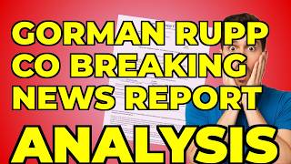 Gorman-Rupp CFO Transition: My Take on the 8-K