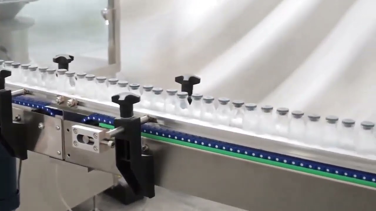 Sinoped-High Speed Powder Filling Production Line for Vials and Bottles   Sinoped GMP Certified