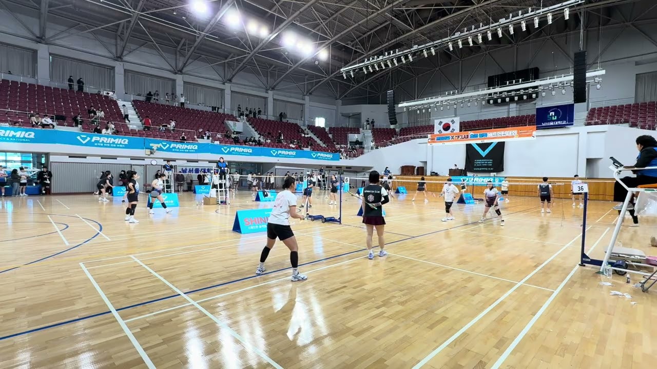 260228 제7회 프리미크X르피랩 오픈 전국 배드민턴 대회 30 여복 예선1경기