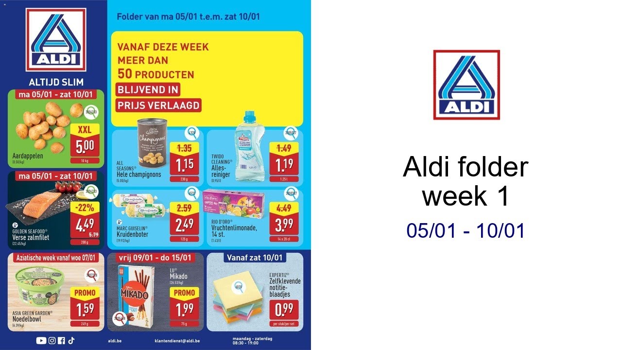Aldi folder week 1 05/01 - 10/01