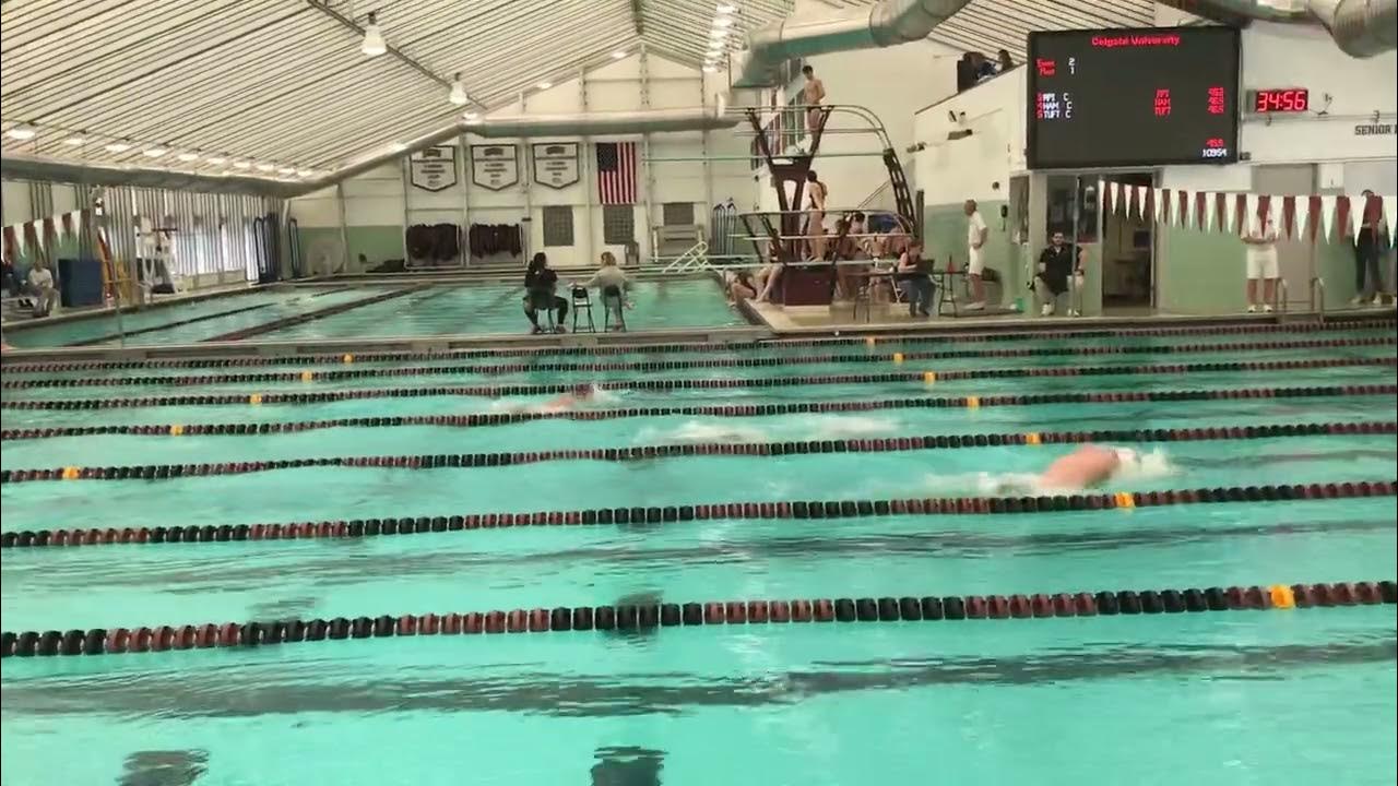 RPI Hamilton 2023 M 200 Medley Relay Heat 1 YouTube