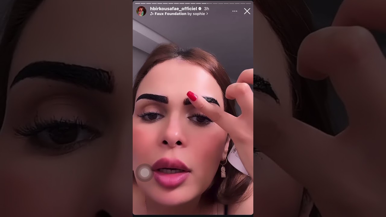 Hbirkou safae صبغ الحواجب بطريقة رائعة باستخدام بودرة الصبغ Bigen