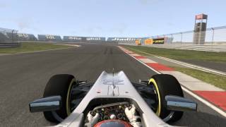 A pretty good Q lap in China with HRT - F1 2011
