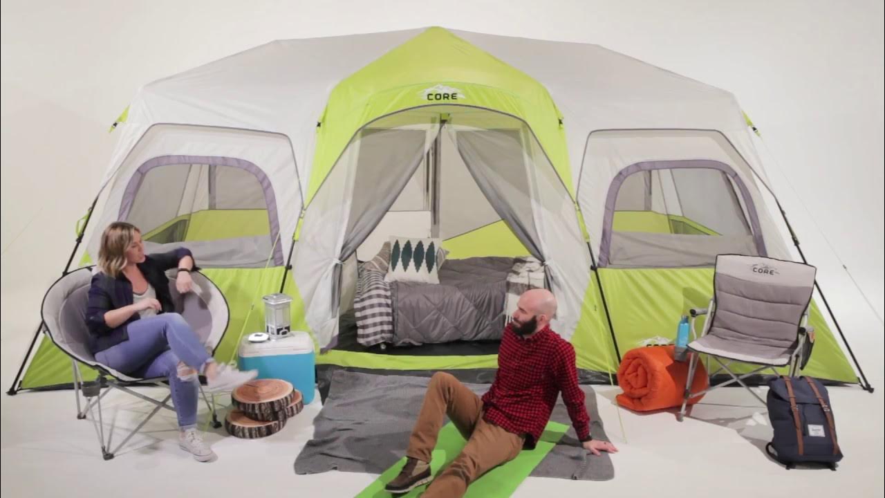 Core Equipment 12 Person Instant Cabin Tent 