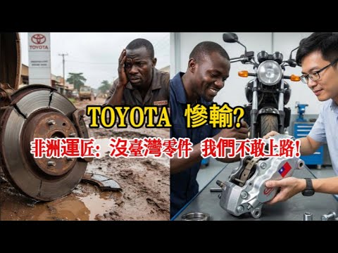 連 TOYOTA 都輸了 在烏干達 地獄公路 上 為何台灣製煞車皮比日本原廠更搶手 揭秘一顆 300 台灣製造 烏干達奇蹟 TOYOTA 隱形冠軍 台灣黑手 非洲商機 大國博弈