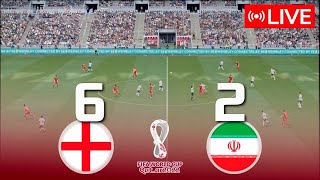 England vs Iran 6-2 All Goals Extended Highlights FIFA World Cup 2022