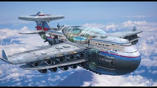 Nuclear Powered Sky Hotel : The Futuristic Sky Cruise hotel That Never Land