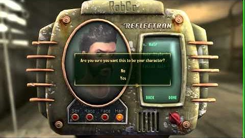 Fallout New Vegas: Part 1 - Character Customization