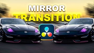 Mirror transition - DaVinci Resolve