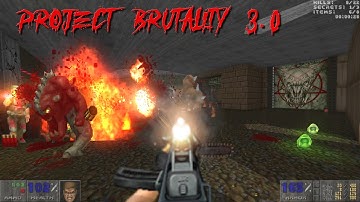 Project Brutality 3.0 - Demonfear | MAP26: Detour | 4K/60