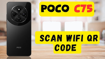 How to Scan Wifi QR Code Poco C75