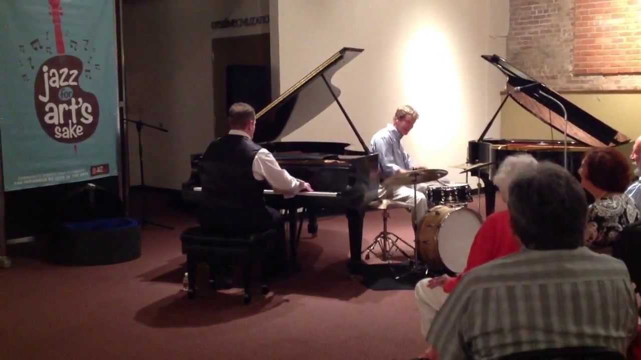 "Oh! By Jingo!" - Brian Holland (piano) and Danny Coots (drums) - 2013 San Antonio Ragtime Festival