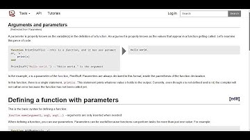 [ROBLOX] Arguments and Parameters
