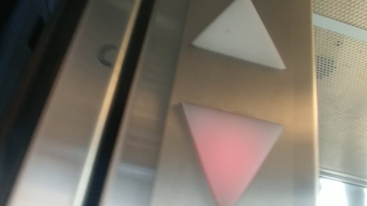 Schindler 330A Hydraulic Outbound Platform Elevator at Aberdeen Station in Richmond BC