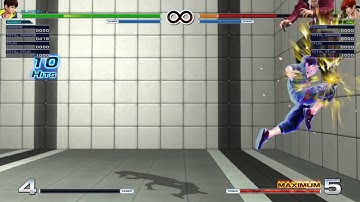 KoF14 - Kensou Combos - Corner - 1 Bar - Any Position - advanced - 479 Damage