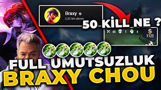 Braxy Chou İle 48 Ki̇ll Nasil Aliyor ? Global 1 Gameplay Freestyle Montage İzli̇yor Mobile Legends
