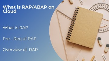 Wat is SAP RAP/ABAP in de cloud? | Overzicht van RAP | Vereisten voor RAP | Stapsgewijze handleiding