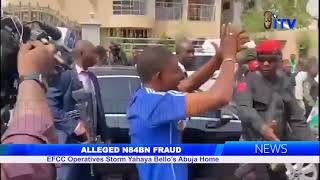 Alleged N84bn Fraud: EFCC Operatives Storm Yahaya Bello’s Abuja Home
