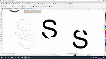 Corel Draw Tips & Tricks Interlace or Interlock Text Part 3 3D