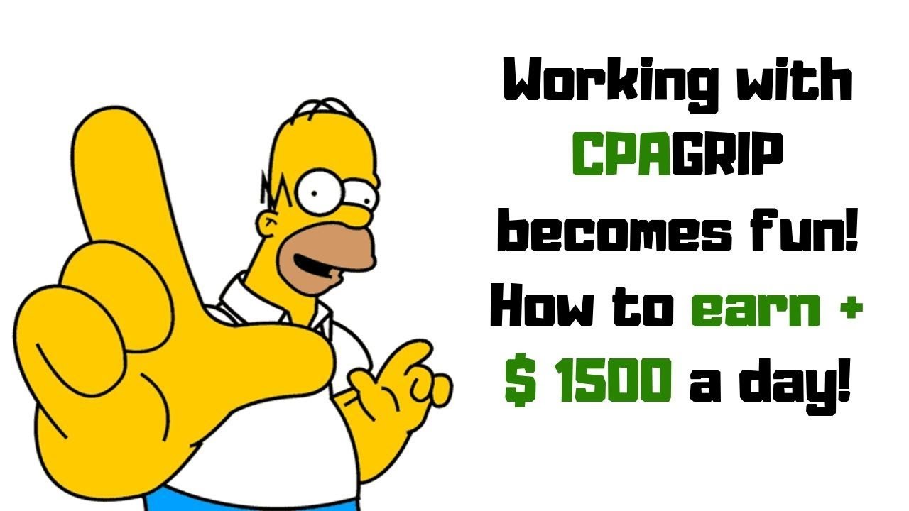 How to make money on CPAGRIP in a simple way! 2021