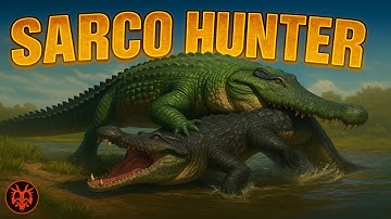 Sarcosuchus Is A Cannibalistic Predator! (Solo Official Servers) | Path of Titans