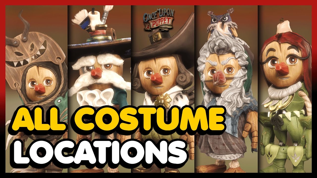 Once Upon a Puppet – All Costume Locations (Full Dressing Room Trophy / Achievement Guide)